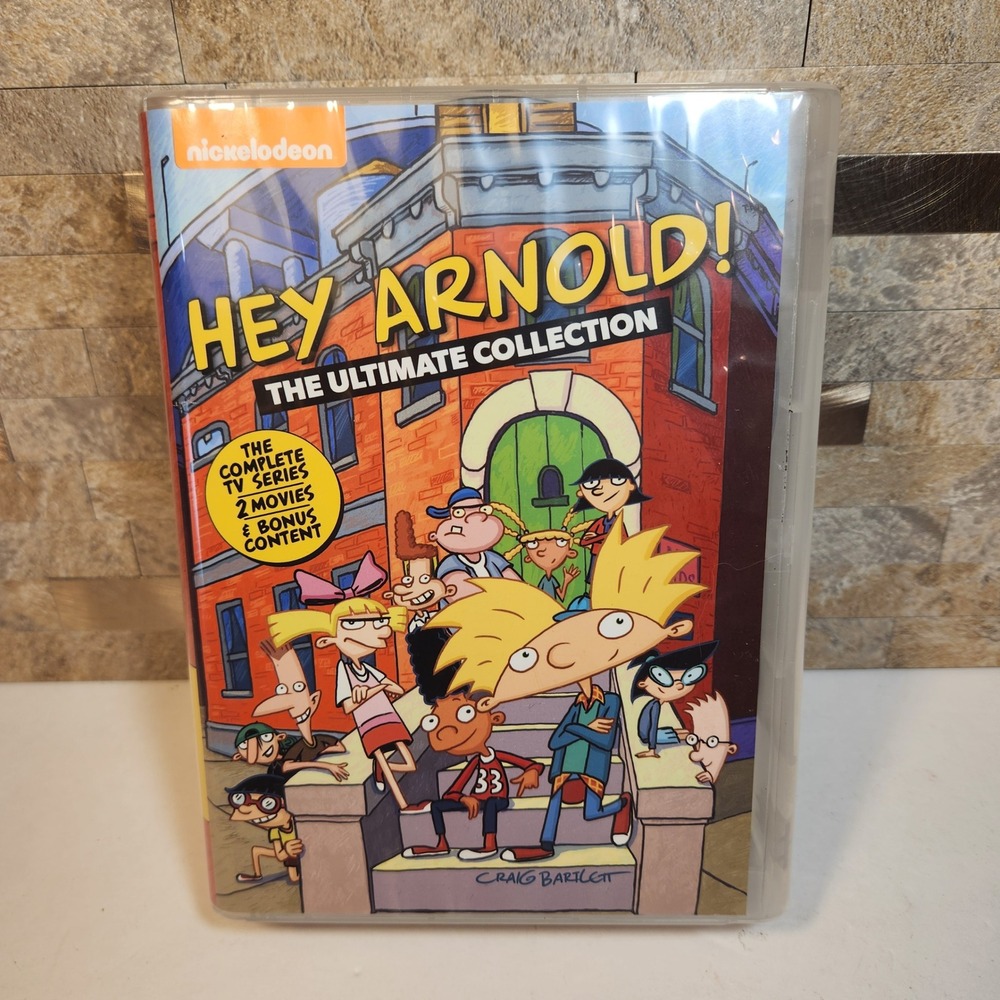 Hey Arnold The Ultimate Collection DVD Complete Series 2 Movies 18-Disc Set